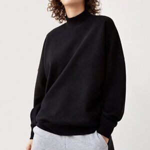 ARITZIA TNA COZY AF MOCK NECK SWEATSHIRT SIZE 3